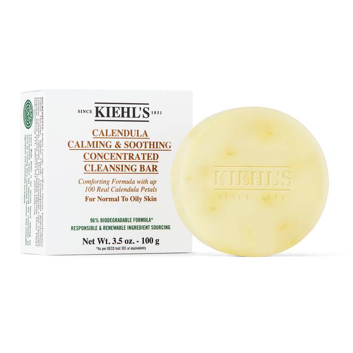 Kiehls Calendula calming soothing concentrated cleansing bar Online