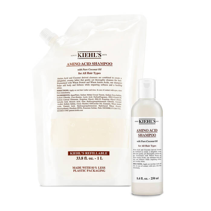 Kiehls Amino Acid Shampoo Refill Set In Vendita
