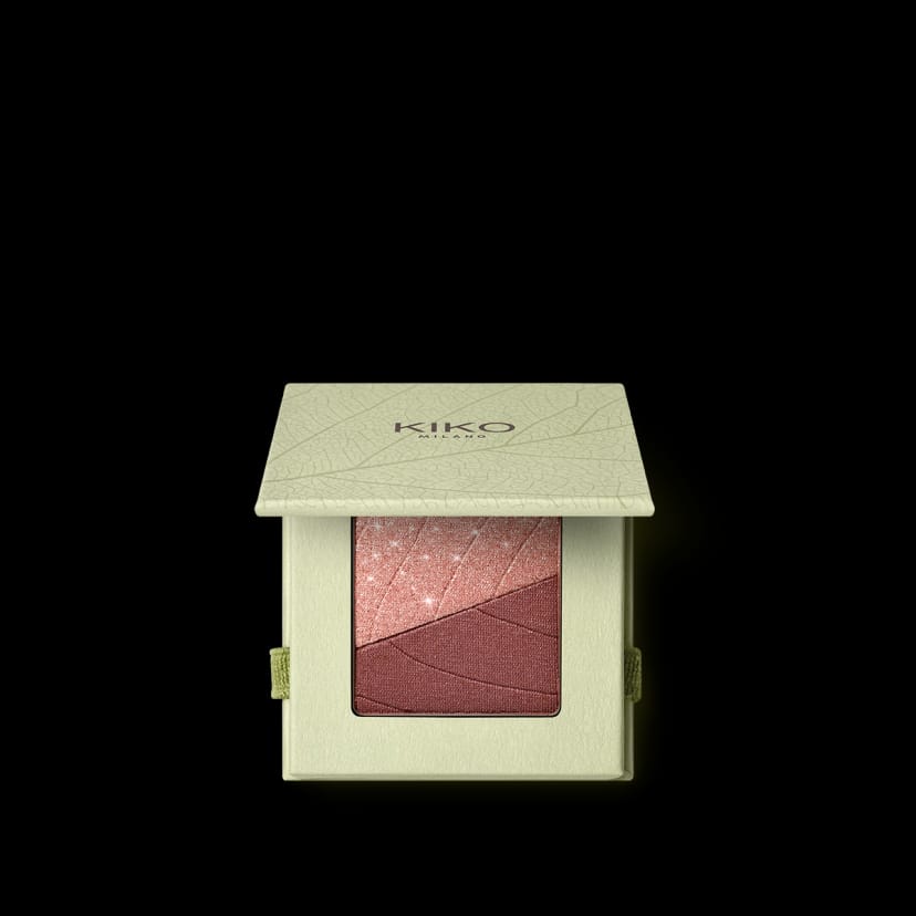 Kikocosmetics green me duo eyeshadow Moda