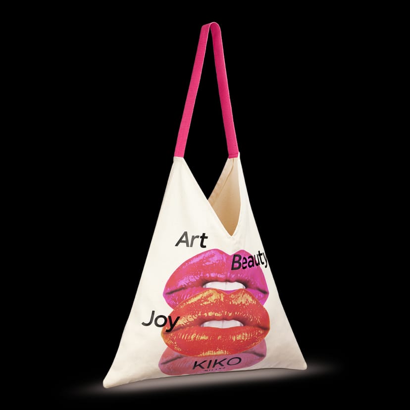 Kikocosmetics tote bag art beauty joy Ritorno libero