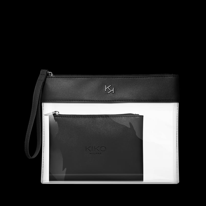 Kikocosmetics transparent beauty case Ultimi tre giorni
