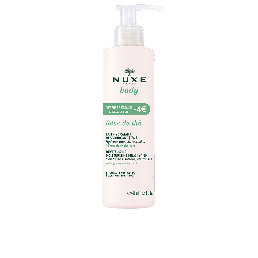 Nuxe RÊVE DE THÉ lait hydratant ressourçant 24h