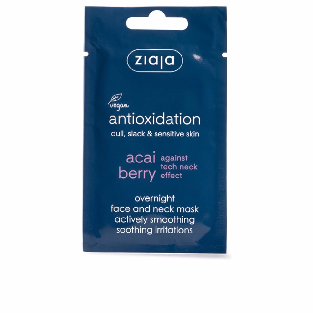 Ziaja Maschera notturna ACAI per viso e collo