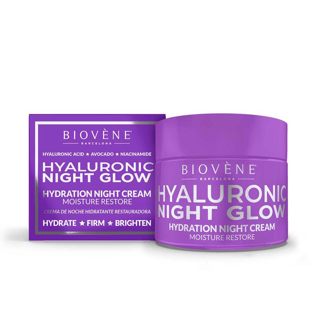 Biovene HYALURONIC NIGHT GLOW hydration night cream moisture restore