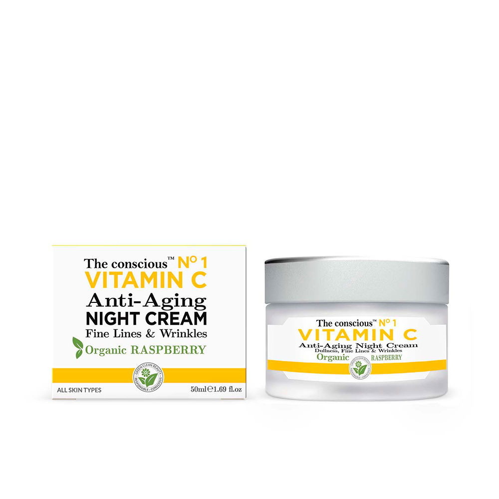 The Conscious™ VITAMIN C anti-aging night cream organic raspberry