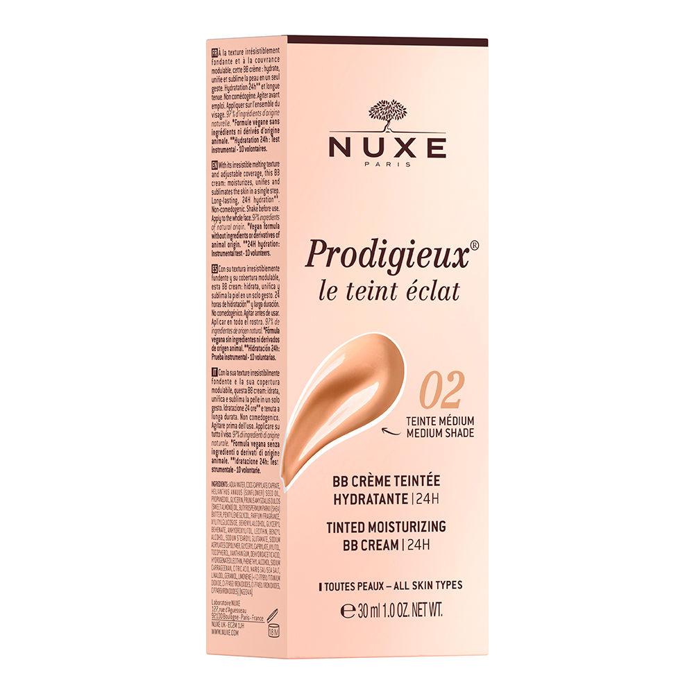 Nuxe PRODIGIEUX BB CREAM idratante colorato Pezzi Unici