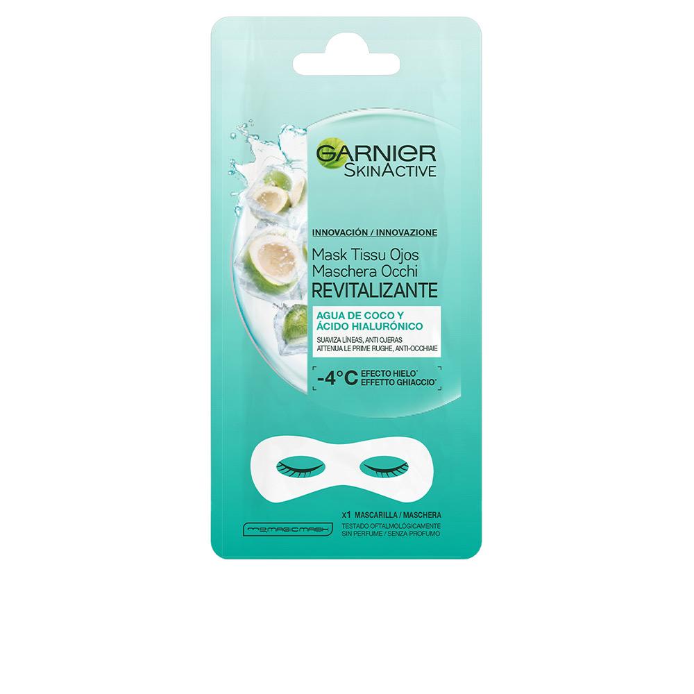 Garnier SKINACTIVE mask tissu ojos revitalizante x 2 parches