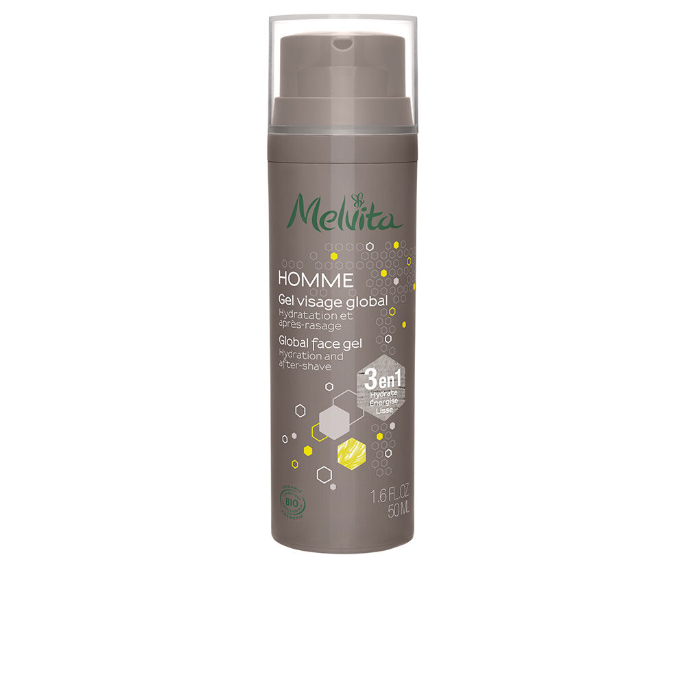 Melvita HOMME gel viso globale 3 in 1