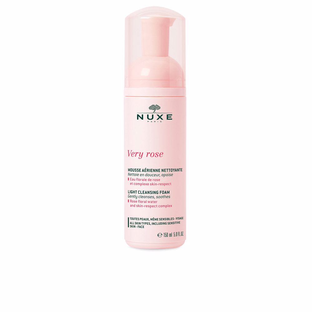 Nuxe VERY ROSE mousse aérienne nettoyante