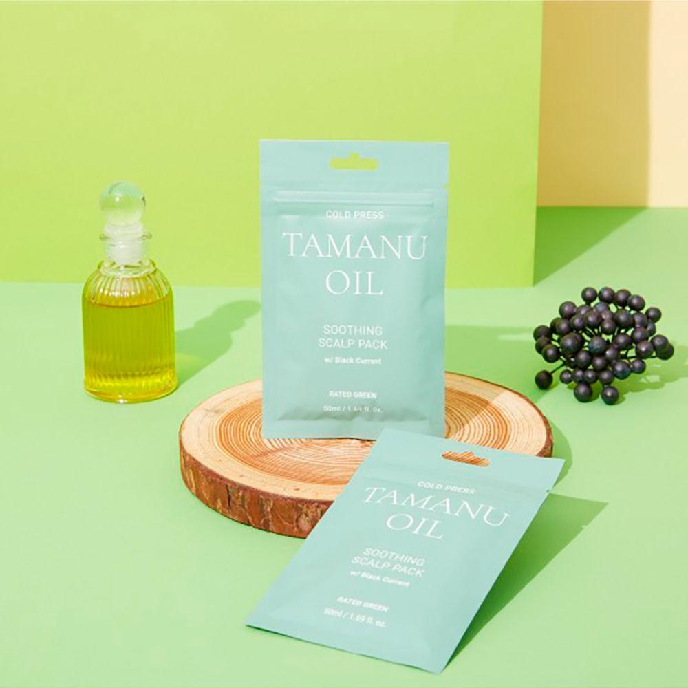 Rated Green OLIO DI TAMANU SPREMUTO A FREDDO cuoio capelluto Qualità