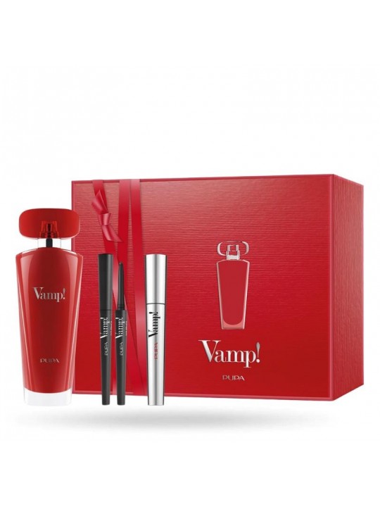 Pupa Milano Vamp Red Eau de Parfum 100ml Cofanetto Regalo