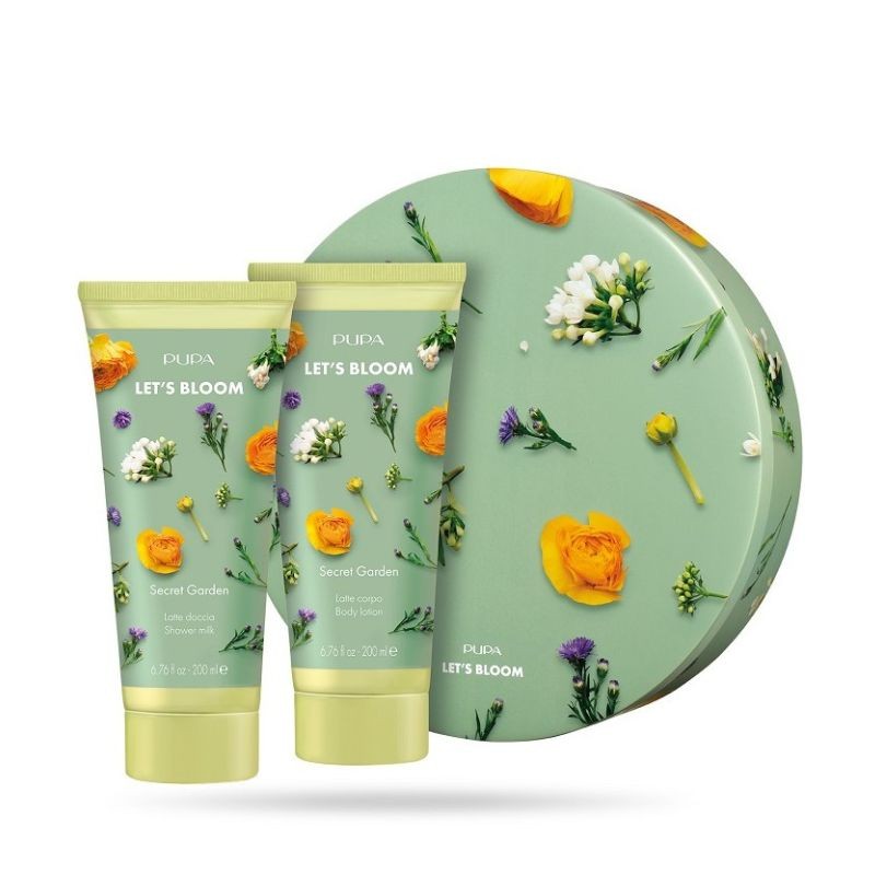 Pupa Milano Kit 1 Let's Bloom Secret Garden Latte Doccia + Latte Corpo