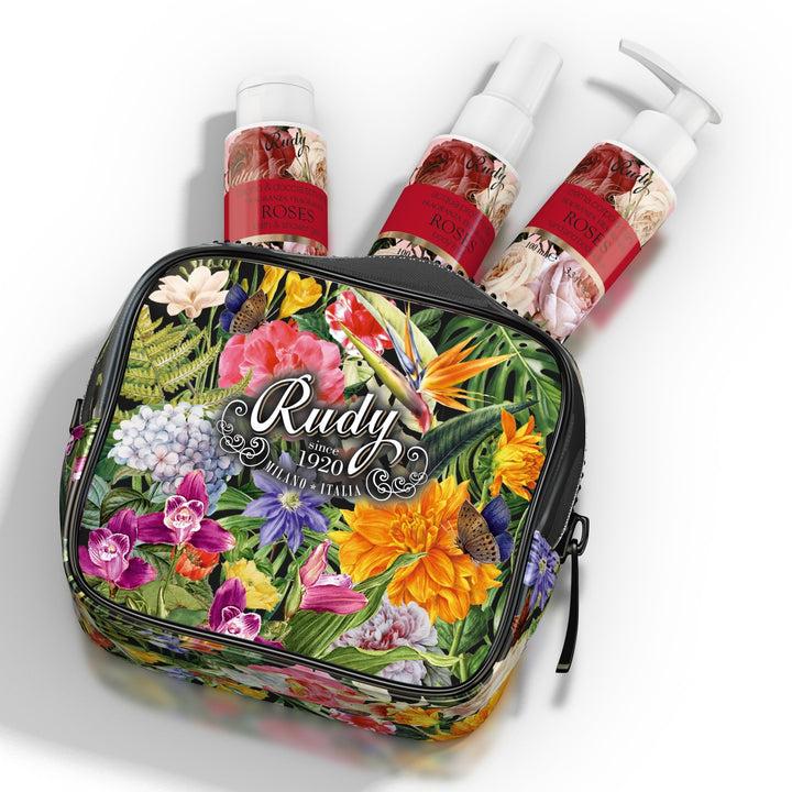 Rudy Profumi Pochette con Bagno & Doccia Schiuma Crema Corpo Acqua Profumata 100 mLNature&AromeLinea Roses Negozi Online