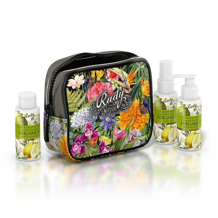 Rudy Profumi Pochette con Bagno & Doccia Schiuma Crema Corpo Acqua Profumata 100 mLNature&AromeLinea Bergamot Consegna Veloce