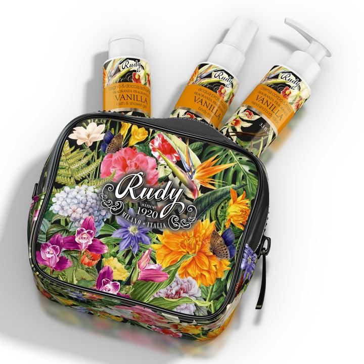 Rudy Profumi Pochette con Bagno & Doccia Schiuma Crema Corpo Acqua Profumata 100 mLNature&AromeLinea Vanilla Promozione Limitata