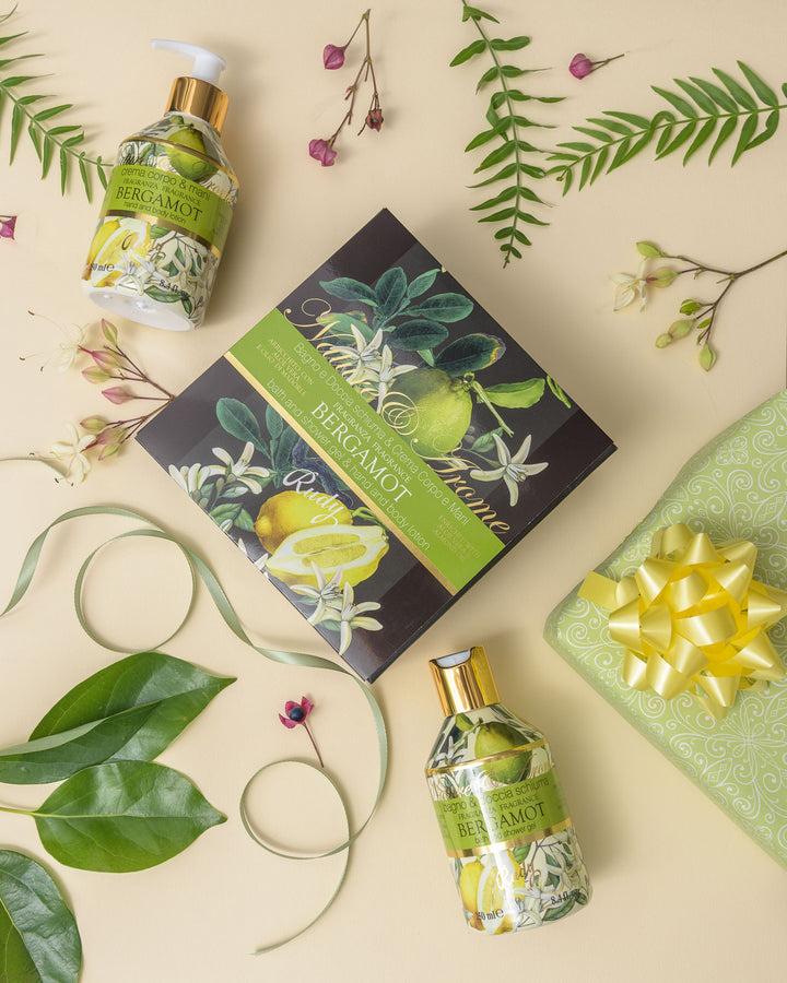 Rudy Profumi Scatola regalo con Crema Corpo & Mani + Bagno & Doccia Schiuma 250 mLNature&AromeLinea Bergamot Affare Del Giorno