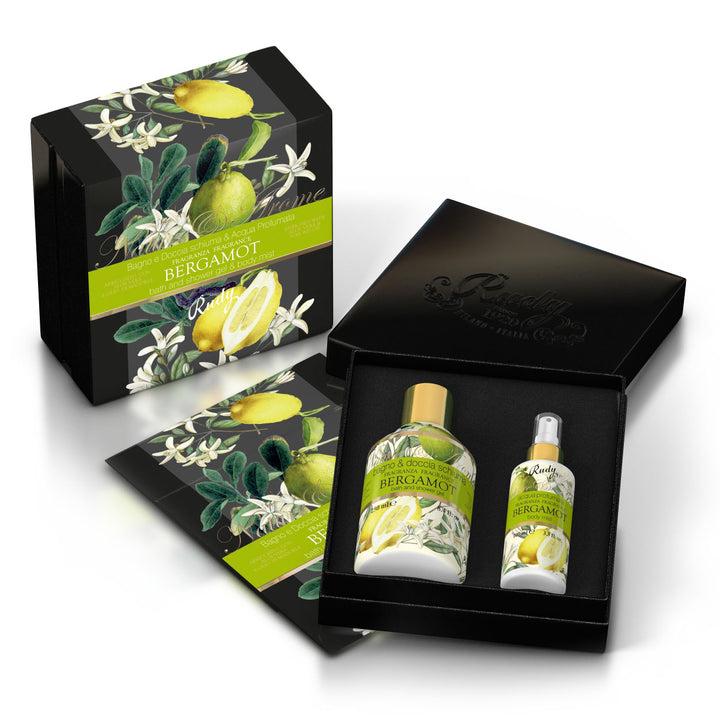 Rudy Profumi Scatola regalo con Bagno & Doccia Schiuma 250 mL + Acqua Profumata 100 mLNature&AromeLinea Bergamot