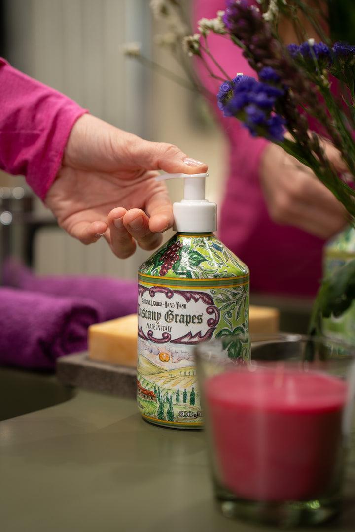 Rudy Profumi Sapone liquido mani da 500 mLLinea Tuscany grapes Vendita Calda