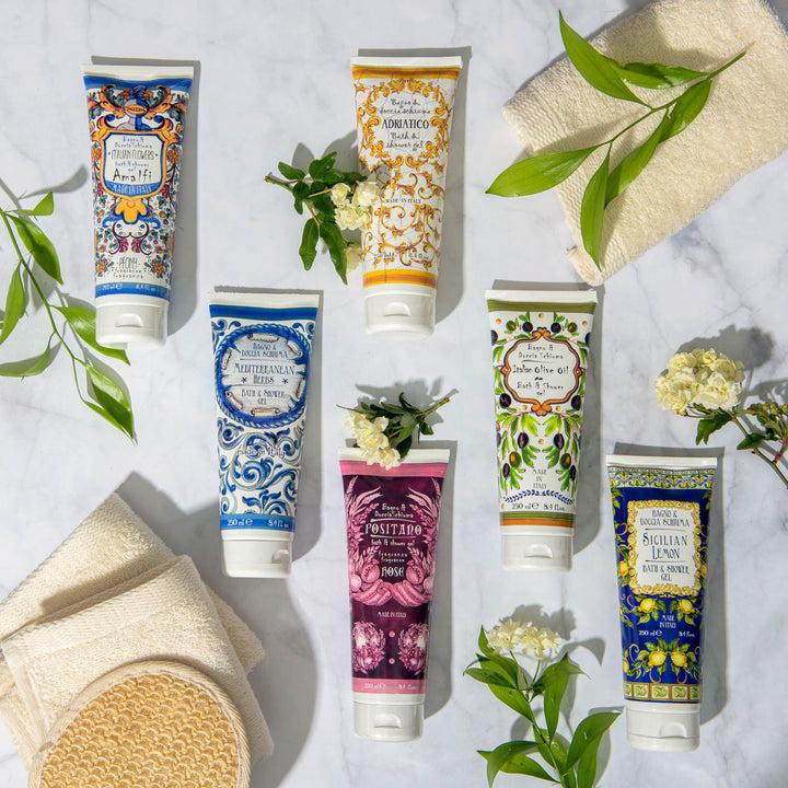 Rudy Profumi Docciaschiuma in Tubo da 250 mLiris e ylang ylangLinea Capri Negozio